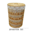 Homes Hand-Woven large wicker storage basket